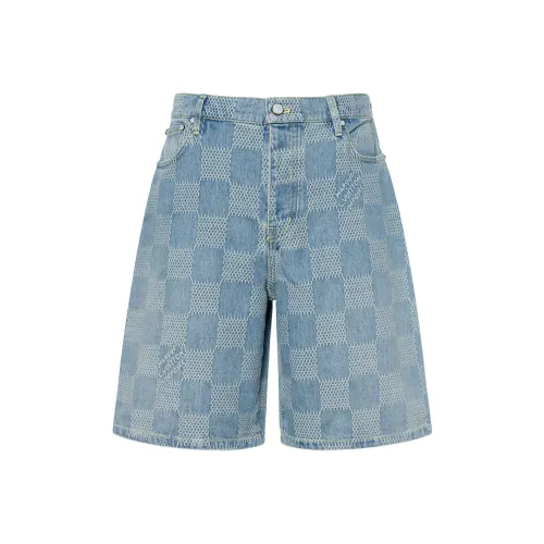 LOUIS VUITTON FW25 Джинсовые шорты Мужской Синий