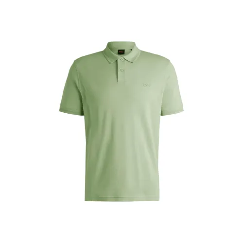 Hugo Boss Light Green Мужская Поло