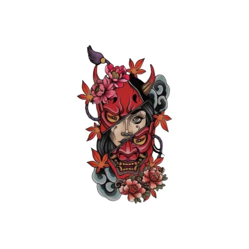 LIEJI Эфирный Удумбара Многоцветный Татуировочный Наклейка