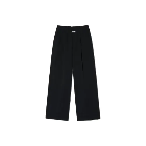 Marithe Francois Girbaud W Tuck Широкие TURN UP Хлопок Брюки Повседневные Брюки Женские