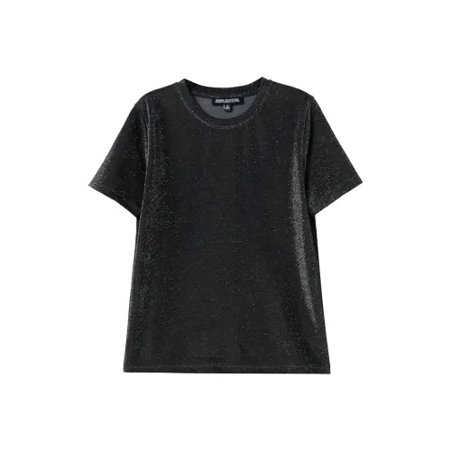 SOON FLOWER Комплект в Короткий Рукав Слиповая Рубашка Женская