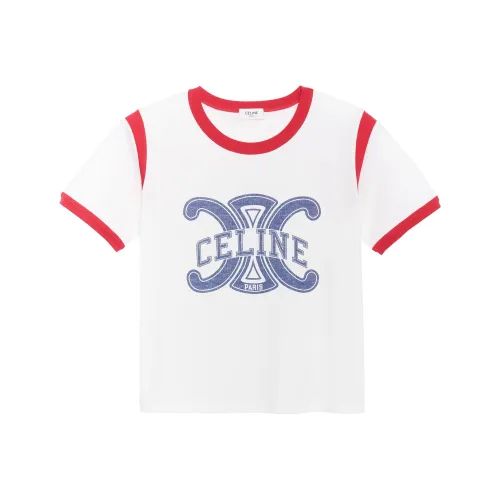 CELINE FW22 T Рубашка Женская Белая