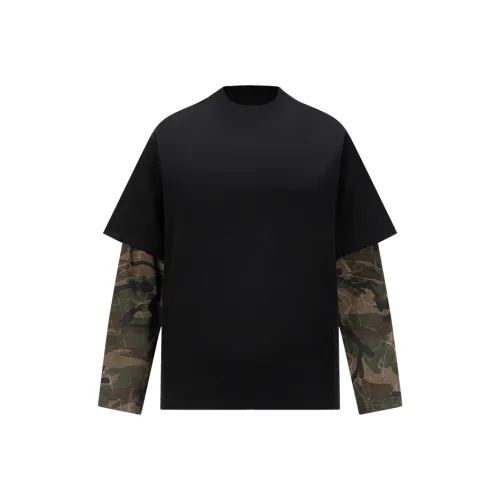 WIIPSOLID Длинный рукав Т-рубашка Унисекс