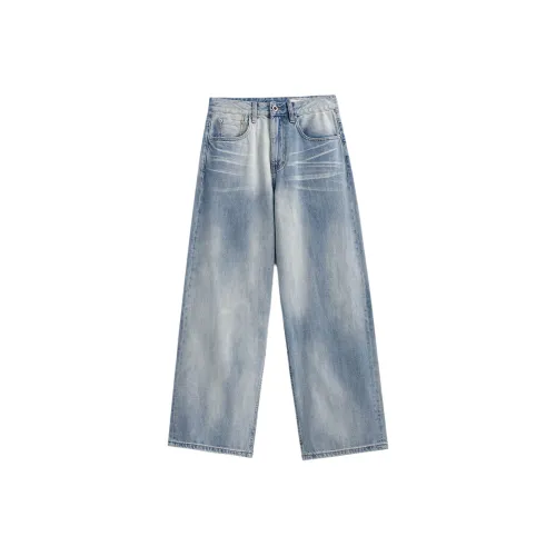 Go it alone Синий Унисекс Джинсы