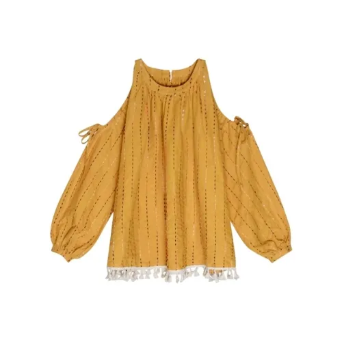 MTHE Желтые Женские Рубашки