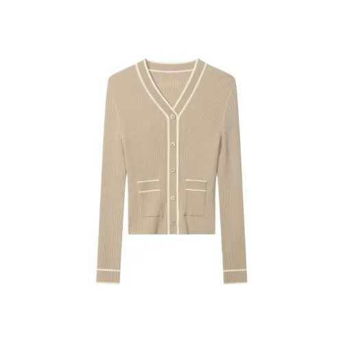 THE SEA LIFE Чайный коричневый Женские Трикотаж