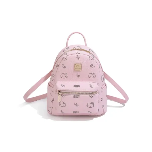 Sanrio Hello Kitty PU (полиуретан) рюкзак стандартный женский розовый