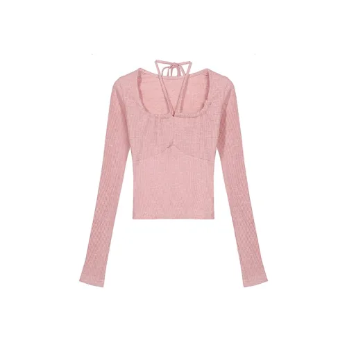 DTLUI Розовые Женские T-рубашки