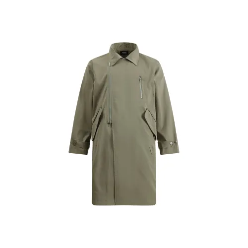 GBXM Армейский зеленый Унисекс Тренч