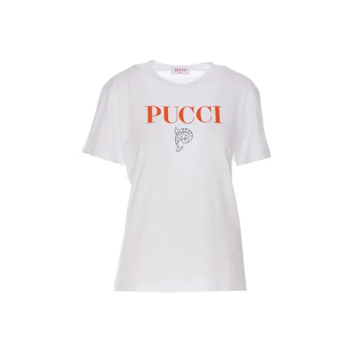 EMILIO PUCCI Белый Женские Рубашки T