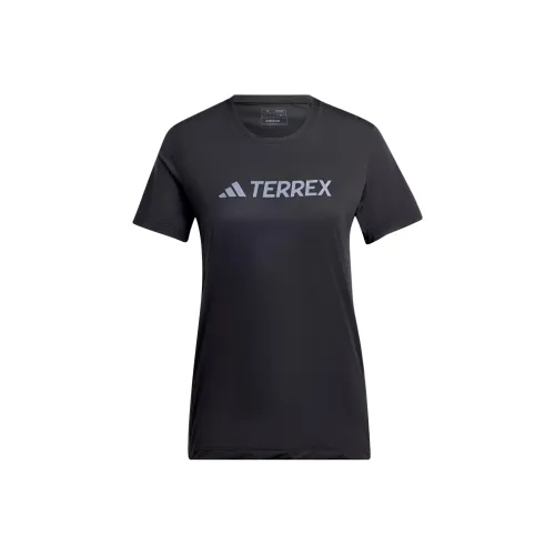 adidas clothing Черные Женские Футболки