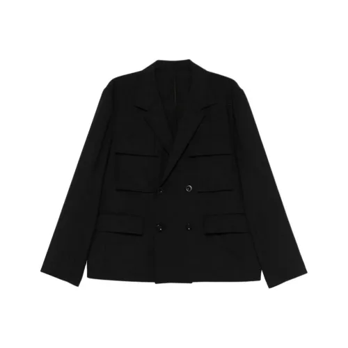 Sacai совместный бренд Черный мужской деловой костюм