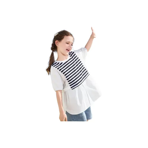 ASK Черно-белые полосы Kids Повседневные рубашки