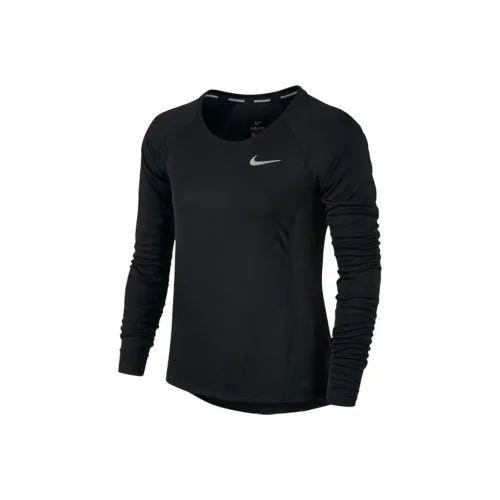 Nike Dri Fit Черные Женские Футболки