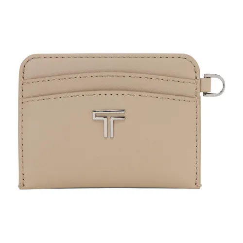 TUMI Кожа Картхолдер Женские Овсяный