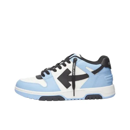 Off Белый Низкий Топ Скейтборд Кроссовки Мужские Светло-Синие