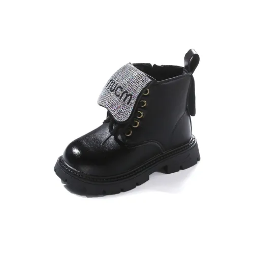 TONYBEAR Водонепроницаемый MID Топ Детские кожаные сапоги для детей 3-7 лет