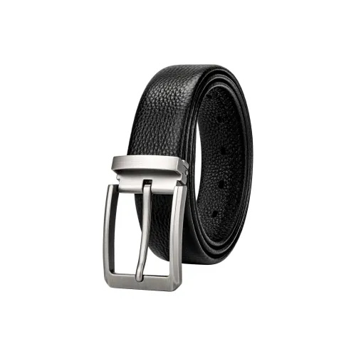 JINDUN Ремни из коровьей кожи Мужской 3,5 см