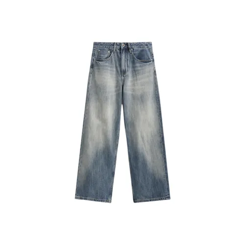 Go it alone Грязно-синий Унисекс Джинсы