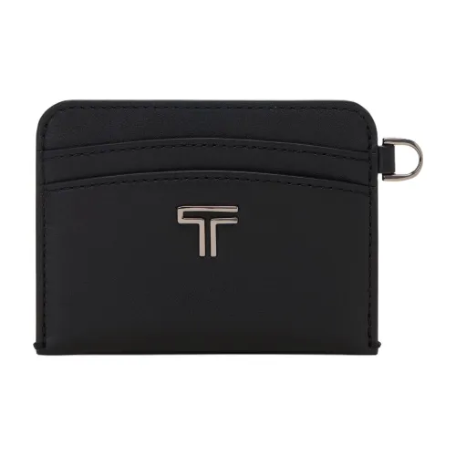 TUMI Кожа Держатель для карт Женские Дымчатый металл