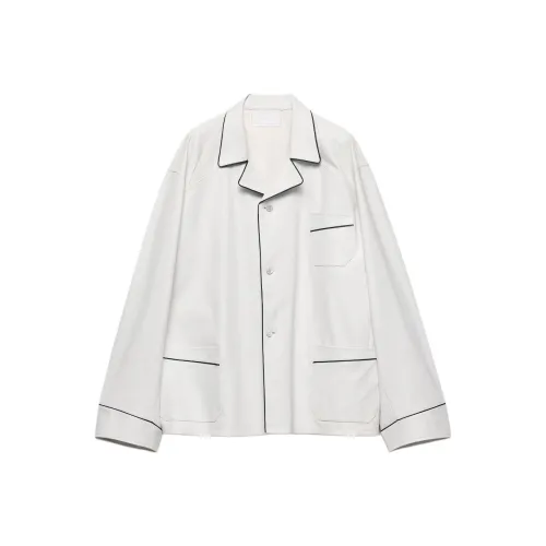 PRADA Белые Мужские Рубашки
