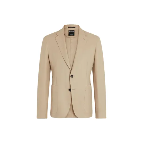 Ermenegildo Zegna Кофе Мужские Деловые Костюмы