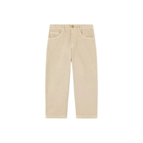 Loro Piana Бежевый KIDS Брюки