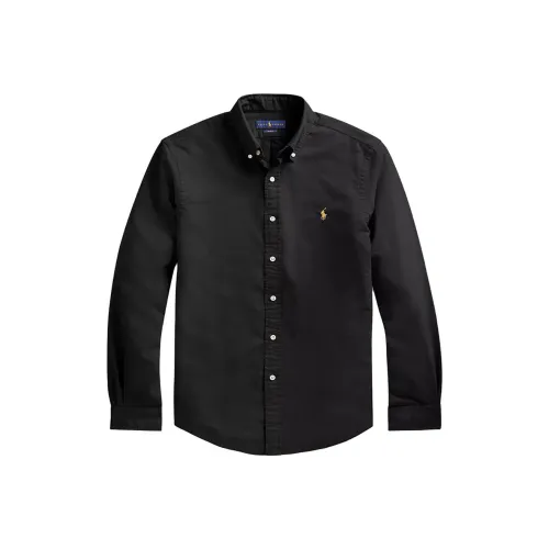 Polo Ralph Lauren SS23 Рубашка Мужская Черная