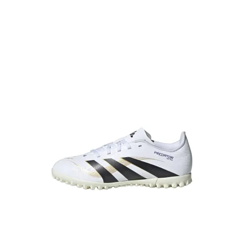 Adidas Predator CLUB Low Топ Детская футбольная обувь Белый Черный Золото Детская