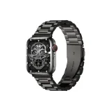 【Ремень только】Черный трехсекционный складной замок