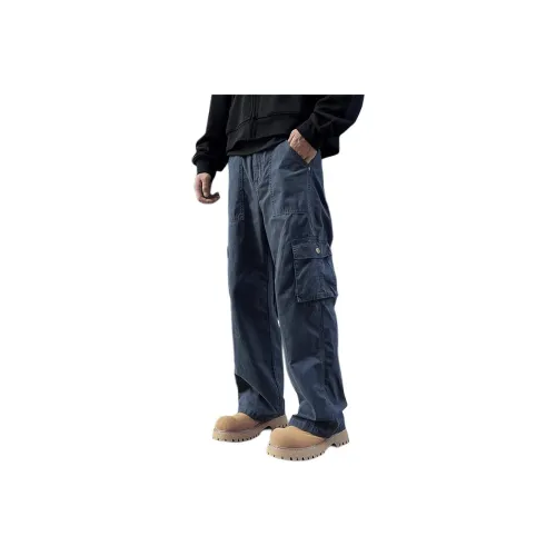 BLACK AT Изображение Цвет Унисекс Карго Брюки