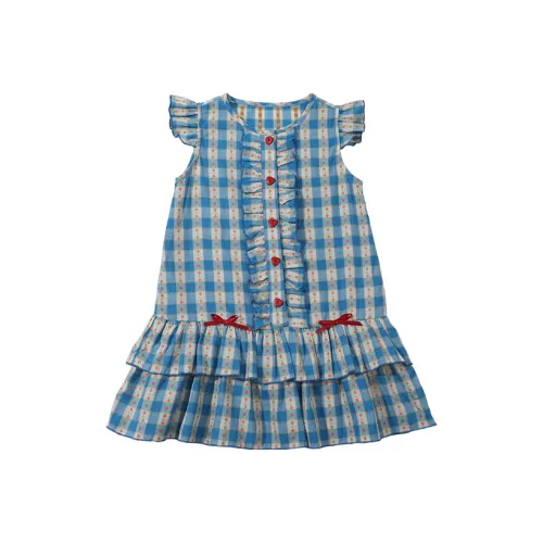 Rindu Платье Лето Дети Возраст 3-7 лет