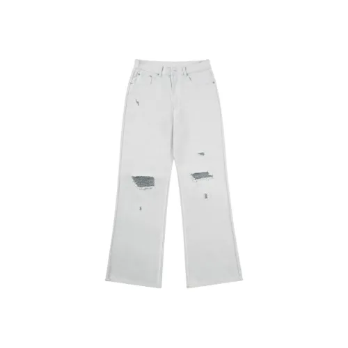 Holiday Count Белый Мужской Джинсы