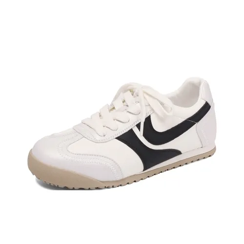 JOSINY Низкий Топ Casual Женский Бежевый Черный