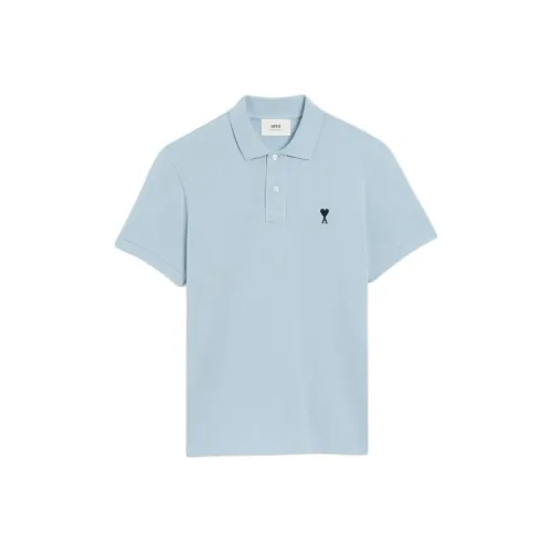 AMIPARIS Blue Men's Polo