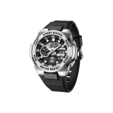 Черно-серебристый