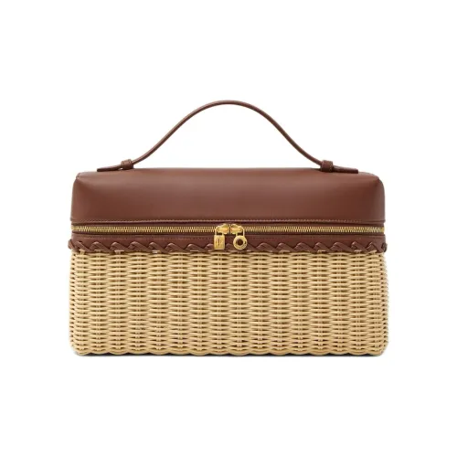 Loro Piana ExtraPocket Ротанг Сумка Обычный Женские Солод Burnt Солнце Золотой