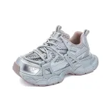 Серебристо-розовый