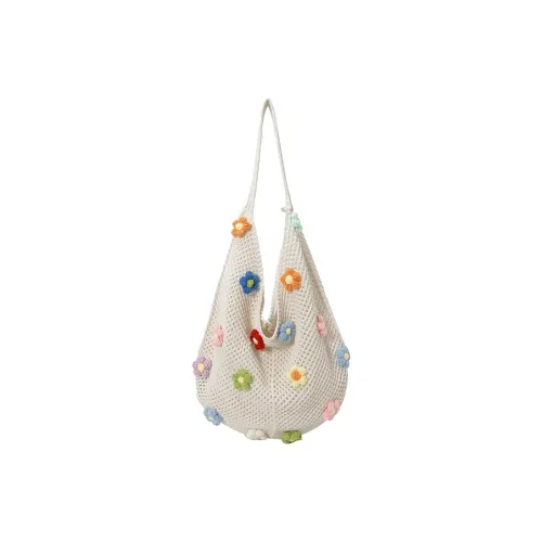 DALO Вязаные ткани Сумка-тоут Сумка для покупок Сумка через плечо Женская Экрю Желтый Кофейный