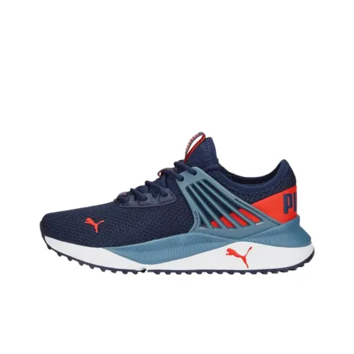 PUMA Low Топ Kids Lifestyle Shoes Blue Teenagers
