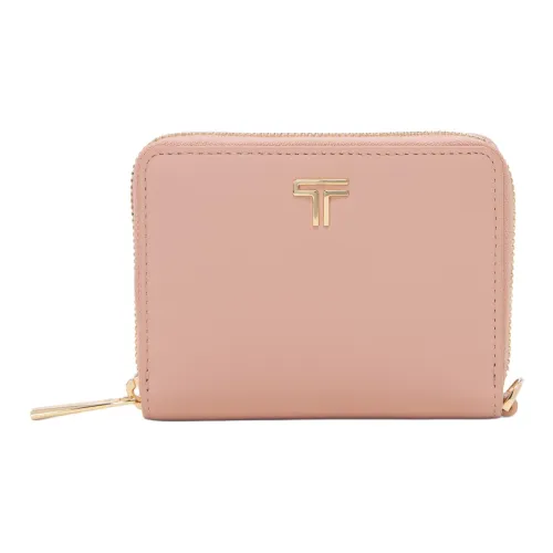 TUMI Кожа Кошелек Стандартный Женский Румяный Розовый