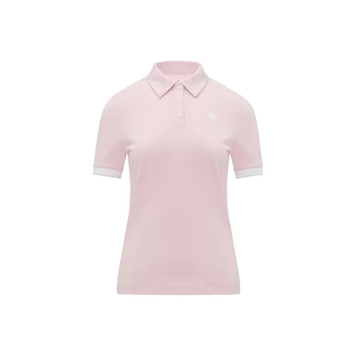 LI NING 1990 GOLF серия Короткий рукав Поло Женское