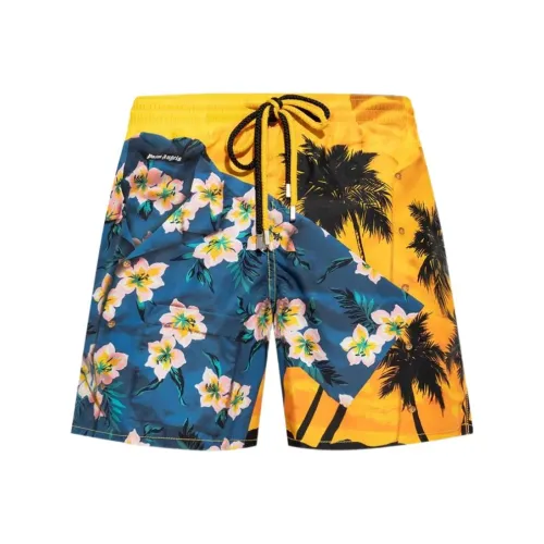 PALM ANGELS Желтые Мужские Пляжные Шорты