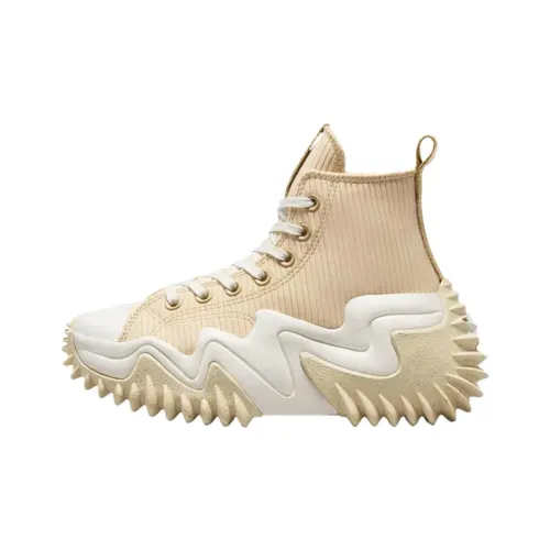 Конверс Run Star Motion High Топ Повседневная обувь Мужская Бежевая