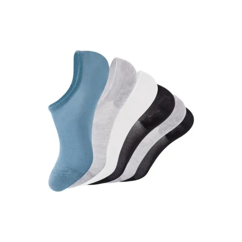 MAXDAVID Max 20005 Смешанный цвет 6 пар Мужские носки без видимого края