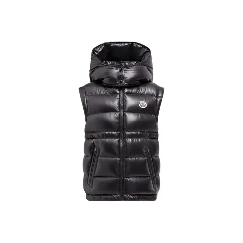 Moncler Пуховик Ania С капюшоном Пуховый жилет Детский