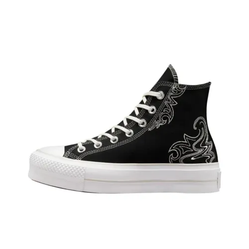 Converse Chuck Taylor All Star Lift High Top Кеды Женские Черные