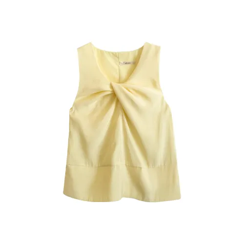 OUBO Желтые Женские Майки