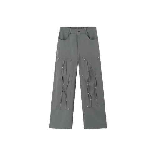 XINYINSU Серый Унисекс Повседневные брюки