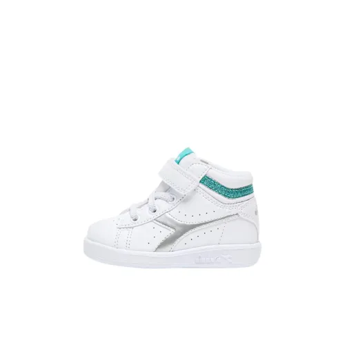 DIADORA Game P Высокие Топы Обувь для малышей Белый Infant и Toddler